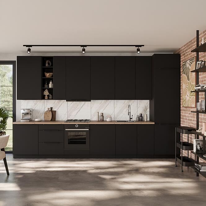 Kuchynská skrinka Aria-Bl/Bl Anti Fingerprint 60d 3s Bb,5