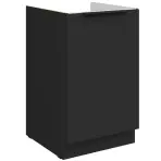 Kuchynská skrinka Aria-Bl/Bl Anti Fingerprint 50zl 1f Bb