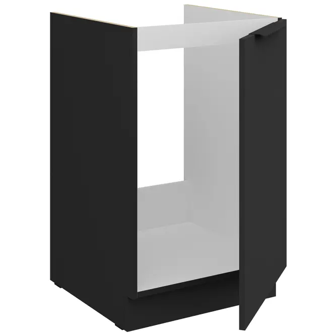 Kuchynská skrinka Aria-Bl/Bl Anti Fingerprint 50zl 1f Bb,3