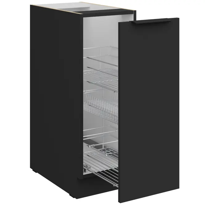 Kuchynská skrinka Aria-Bl/Bl Anti Fingerprint 30d Cargo Bb,3