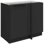 Kuchynská skrinka Aria-Bl/Bl Anti Fingerprint 105 Nd 1f Bb