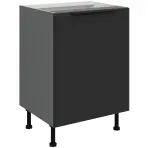Kuchynská skrinka Aria-Bl/Ant Anti Fingerprint 60d 1f Bb