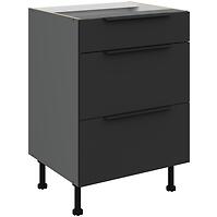 Kuchynská skrinka Aria-Bl/Ant Anti Fingerprint 60d 3s Bb