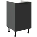 Kuchynská skrinka Aria-Bl/Ant Anti Fingerprint 50zl 1f Bb