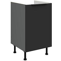 Kuchynská skrinka Aria-Bl/Ant Anti Fingerprint 50zl 1f Bb