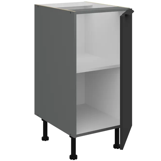 Kuchynská skrinka Aria-Bl/Ant Anti Fingerprint 40d 1f Bb,3