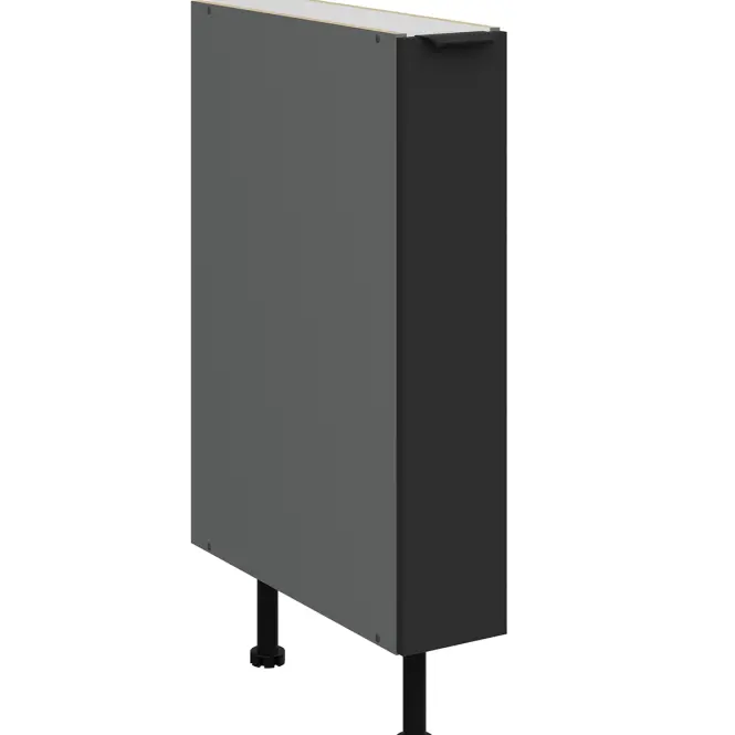Kuchynská skrinka Aria-Bl/Ant Anti Fingerprint 15d Cargo Bb