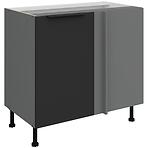 Kuchynská skrinka Aria-Bl/Ant Anti Fingerprint 105 Nd 1f Bb