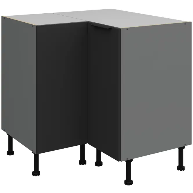 Kuchynská skrinka Aria-Bl/Ant Anti Fingerprint 90x90 Dn 2f Bb