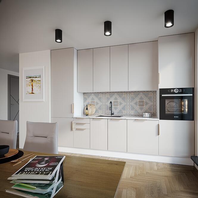 Kuchynská linka Luxeo 300 Biela/ Beige Set 4