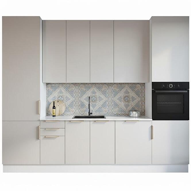 Kuchynská linka Luxeo 300 Biela/ Beige Set 4
