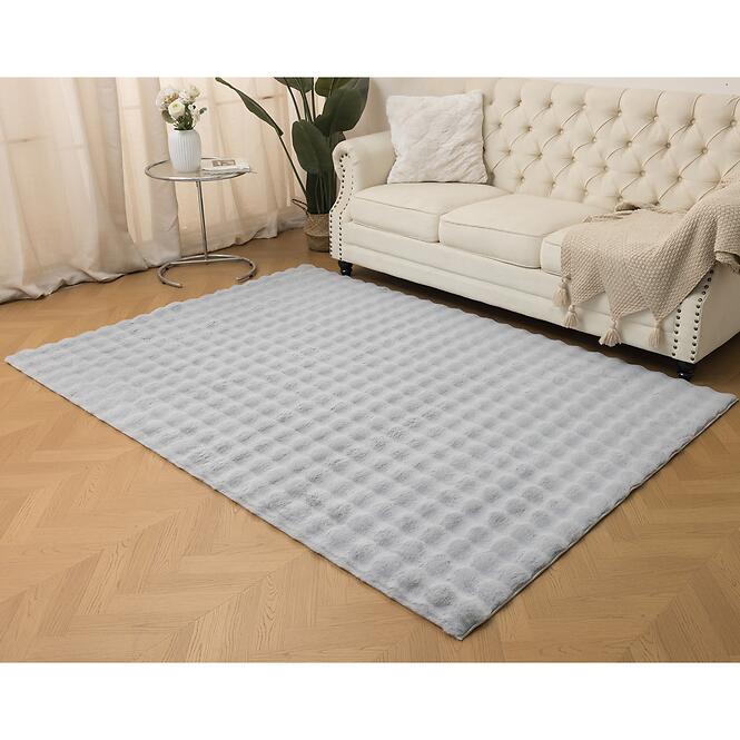 Koberec Rabbit Fur Bubble 1,6/2,3 sivý,3