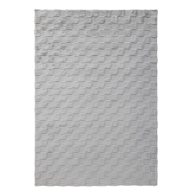 Koberec Rabbit Fur Square 1,6/2,3 sivý