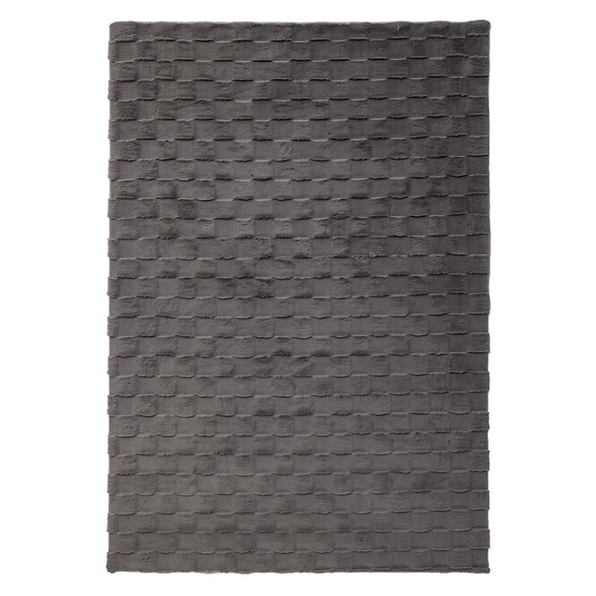 Koberec Rabbit Fur Square 1,6/2,3 sivý