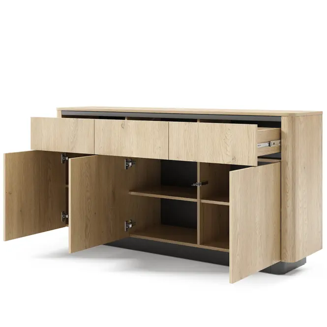 Komoda C 163 3d3s Torro Dub Cremona