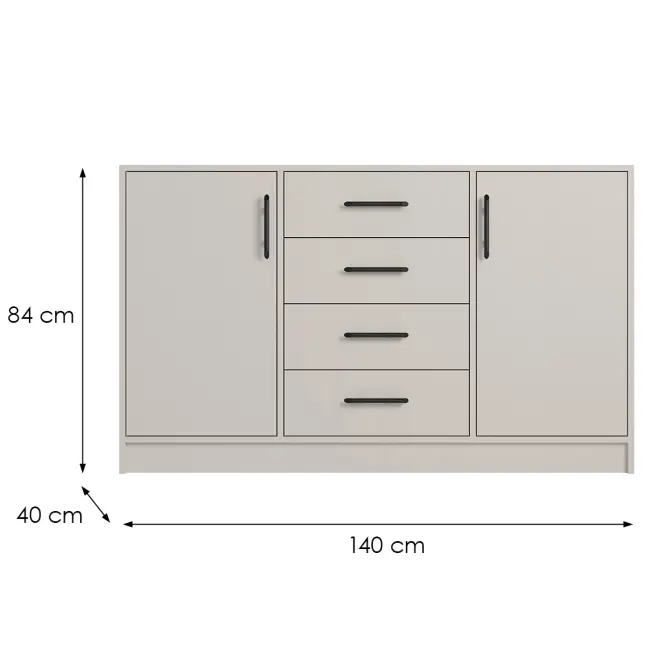 Komoda Smart Srk1 Cashmere,2