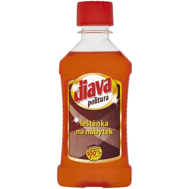 DIAVA leštenka na nábytok červ. 200 ml