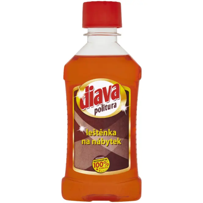 DIAVA leštenka na nábytok červ. 200 ml