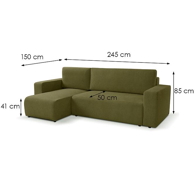 Rohová sedacia súprava Goya U Velo 629