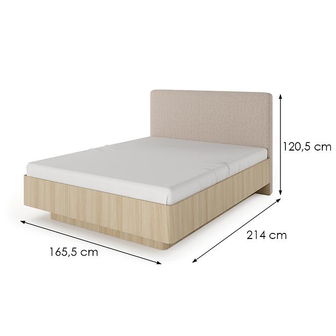 Posteľ 160x200 Viki Dub Barista