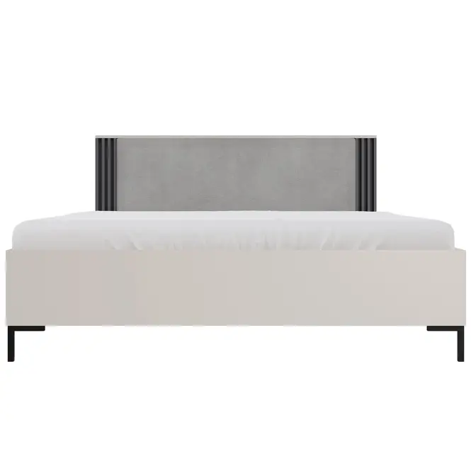 Posteľ Al19 s rámom 160 Allmo Cashmere