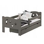 Posteľ Mikołaj 80/160 Mat sivá Posteľ Mikołaj 80/160 Mat sivá