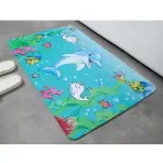 Protišmyková kúpeľňová podložka 70x40CM JP-7040 viacfarebný