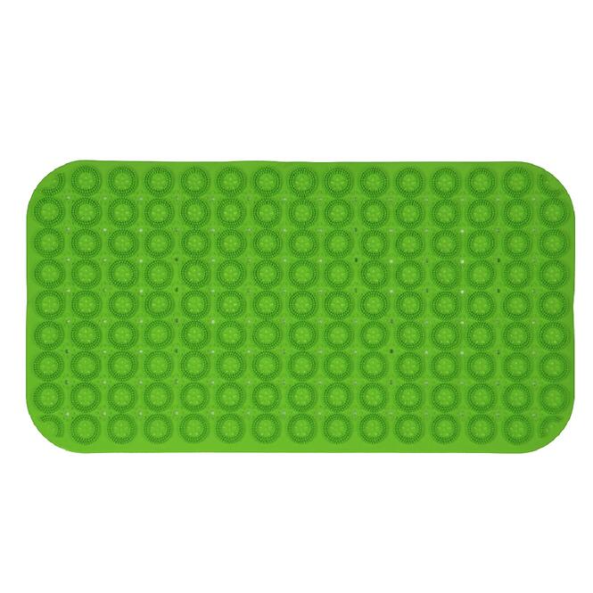 Protišmyková kúpeľňová podložka 71x38CM J-7138 zelená