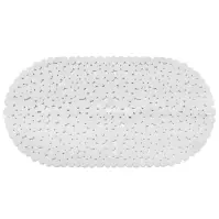 Kúpeľňová predložka 69X36 J-6936B biely