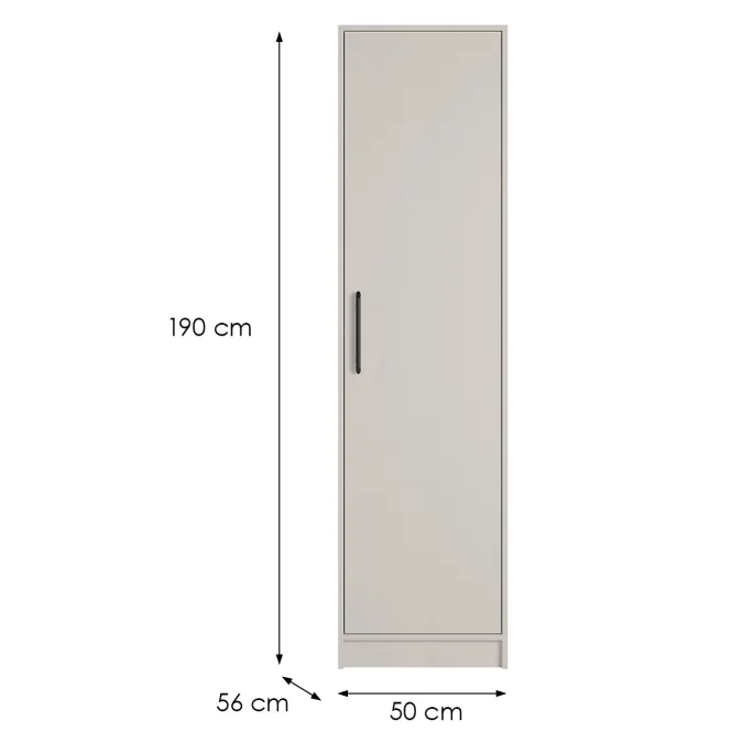 Skriňa Smart Sr5 1d Cashmere