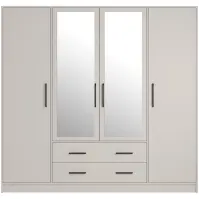 Skriňa Smart Srl1 4dl Cashmere