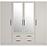 Skriňa Smart Srl1 4dl Cashmere