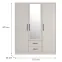 Skriňa Smart Srl2 3dl Cashmere,2