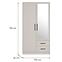 Skriňa Smart Srl3 2dl Cashmere,2