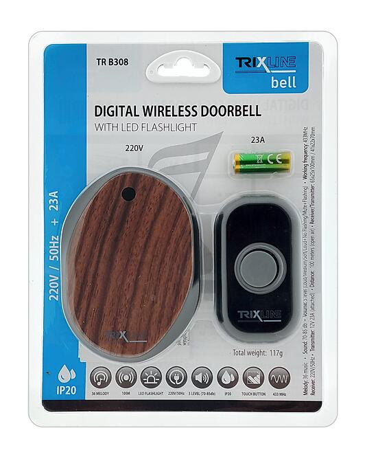 Bezdrôtový zvonček TR B308