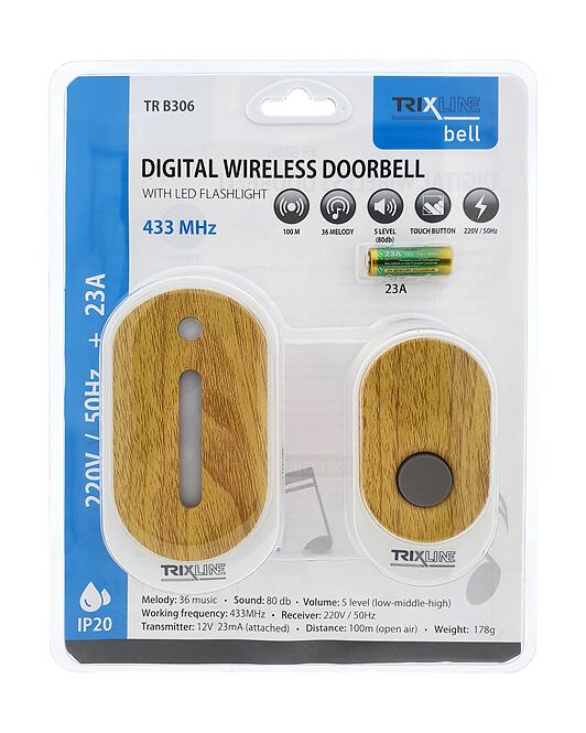 Digitálny zvonček BELL TR B306 220V / 50HZ + 23A