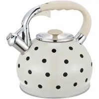 Kanvica 3 l krémová s bodkami RWK161CS2