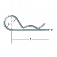 R-klip 5 mm