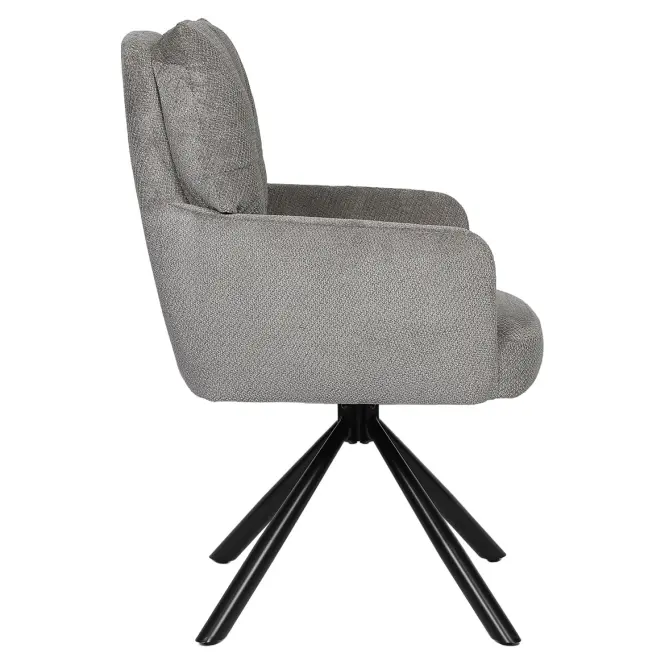 Stolička Stefan 12570 sivá