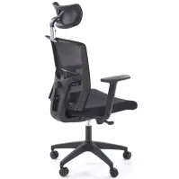 Otočné kreslo Mason čierna