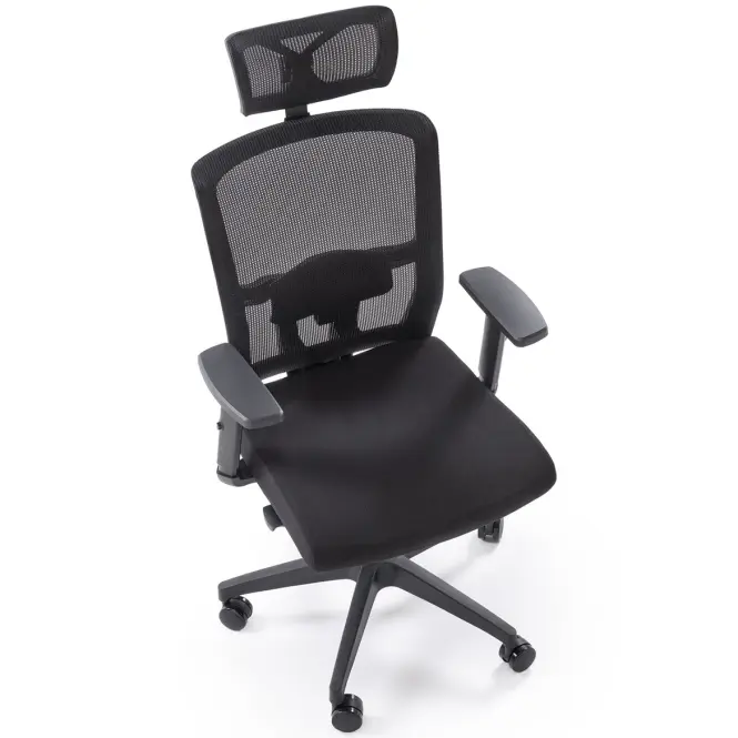 Otočné kreslo Mason čierna,8