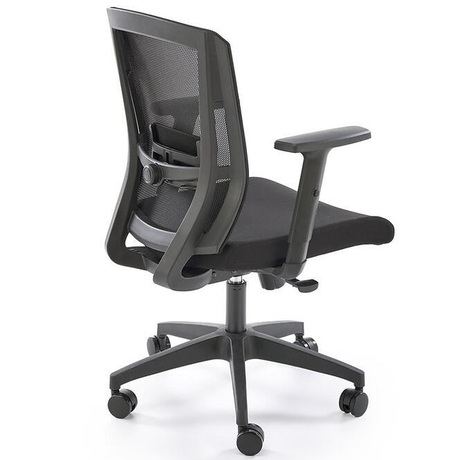 Otočné kreslo Paredes čierna