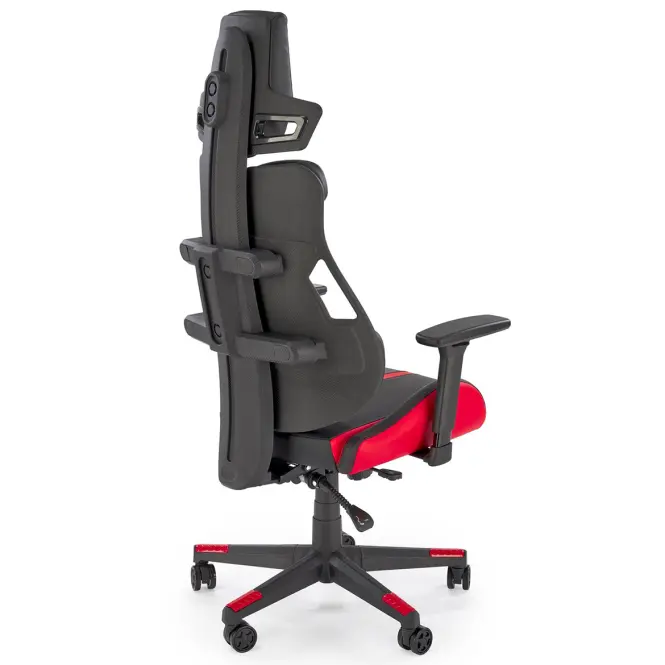 Kreslo pre hráča Nitro čierna/červená,3
