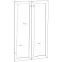 Dvere So Sklom Trevone T2kf311st-D78 dub artisan,4