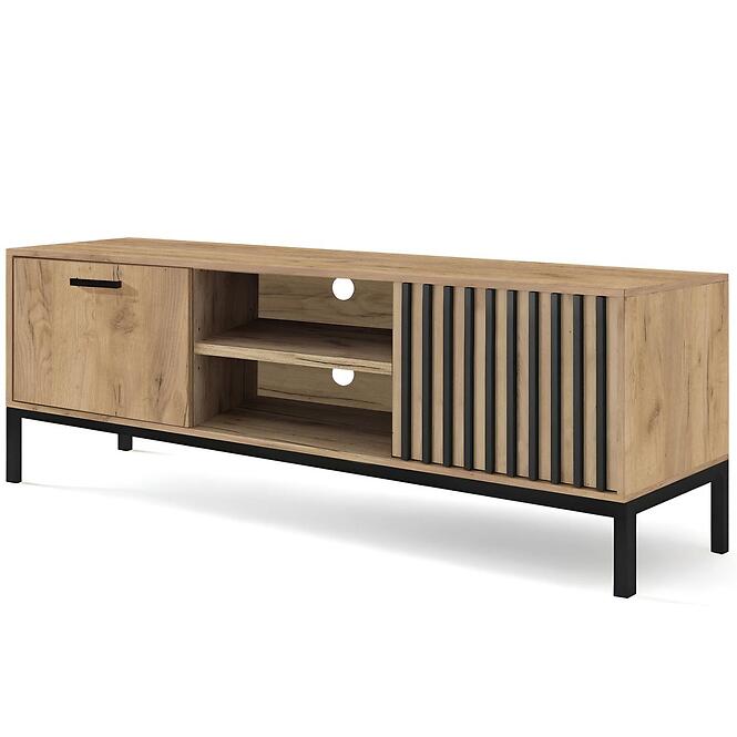 TV stolík Lamino RTV-1 dub craft/čierna