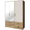 Skriňa Mokkaro  Moks838-M802 1d2lud4sz Piesok/Dub Mauvella PROMO