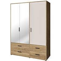 Skriňa Mokkaro  Moks838-M802 1d2lud4sz Piesok/Dub Mauvella Skriňa Mokkaro  Moks838-M802 1d2lud4sz Piesok/Dub Mauvella