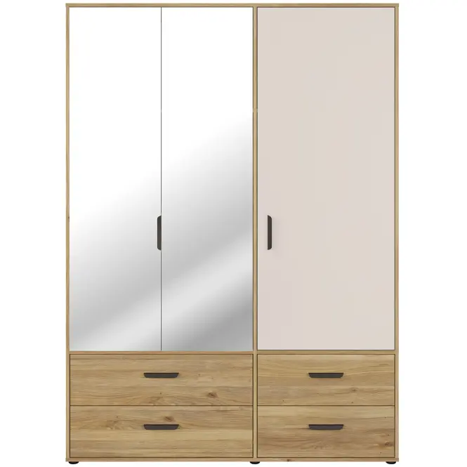 Skriňa Mokkaro  Moks838-M802 1d2lud4sz Piesok/Dub Mauvella,4