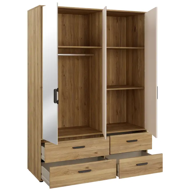 Skriňa Mokkaro  Moks838-M802 1d2lud4sz Piesok/Dub Mauvella,5