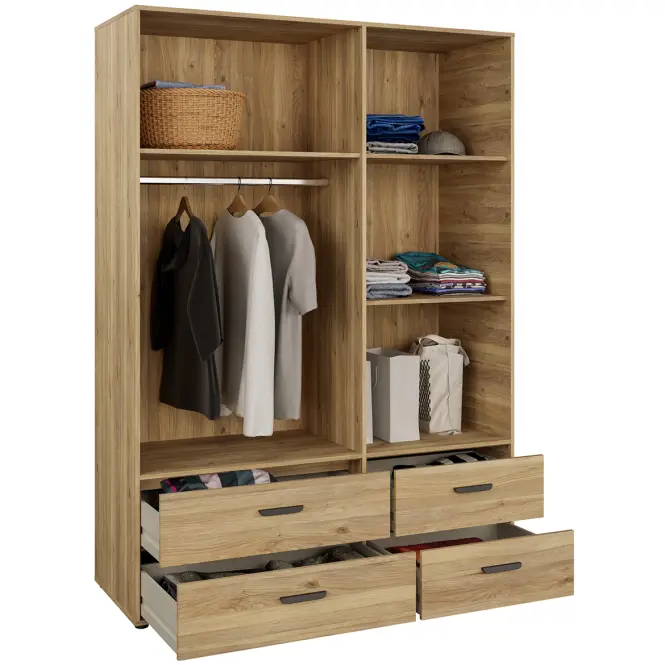 Skriňa Mokkaro  Moks838-M802 1d2lud4sz Piesok/Dub Mauvella